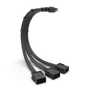 PCI-E 5.0 Power Cable (3x 8PIN to 12VHPWR) Black