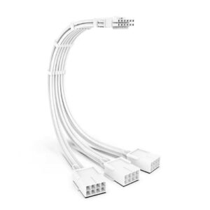 PCI-E 5.0 Power Cable (3x 8PIN to 12VHPWR) White